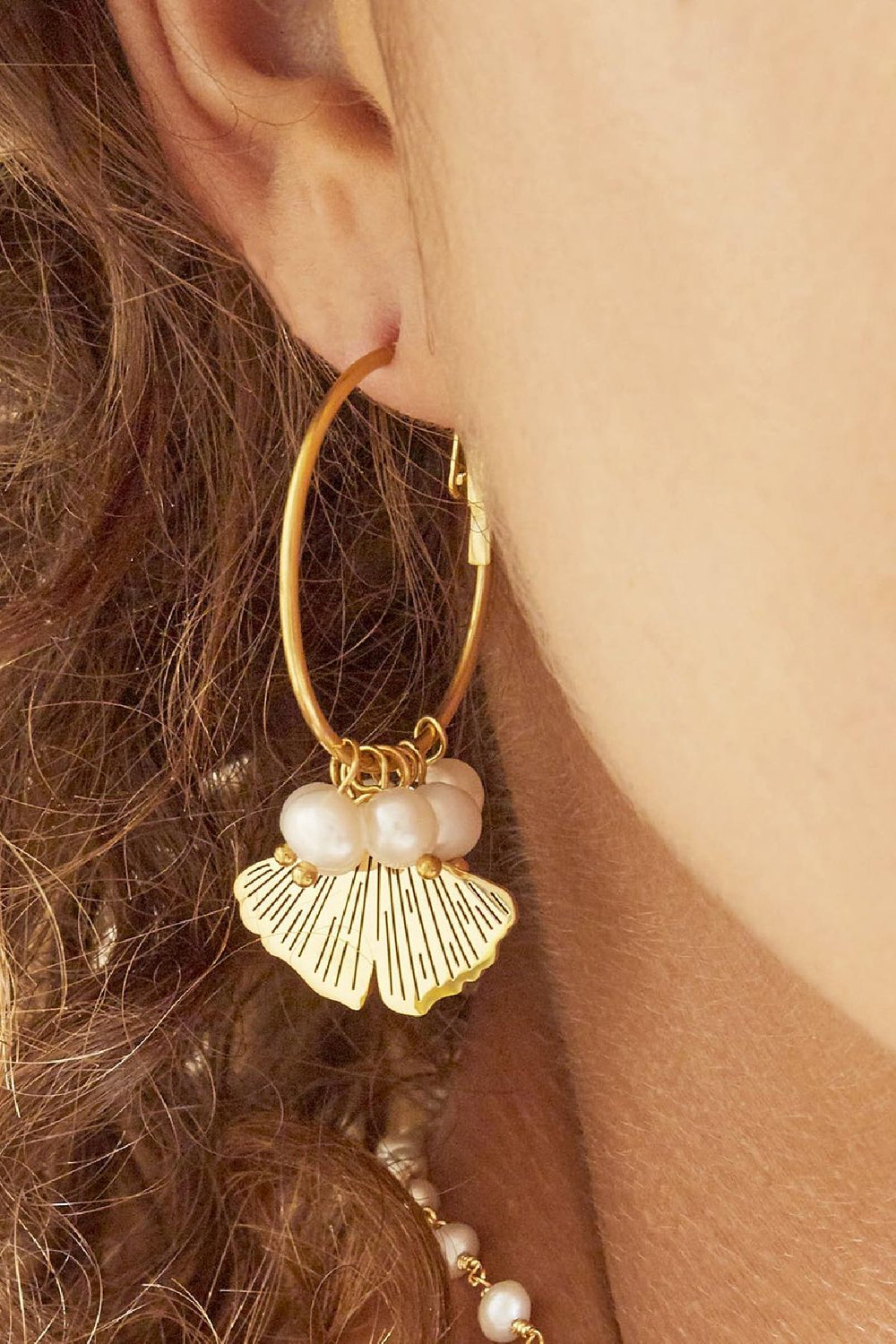 Boucles d'oreilles Aurora Argenté Acier inoxydable h5Image2